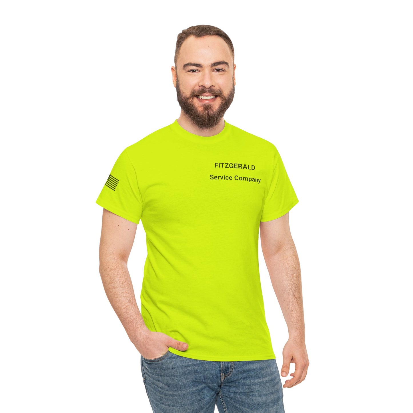 God, Country, Family Tee — Fitzgerald Service Company Graphic T‑Shirt