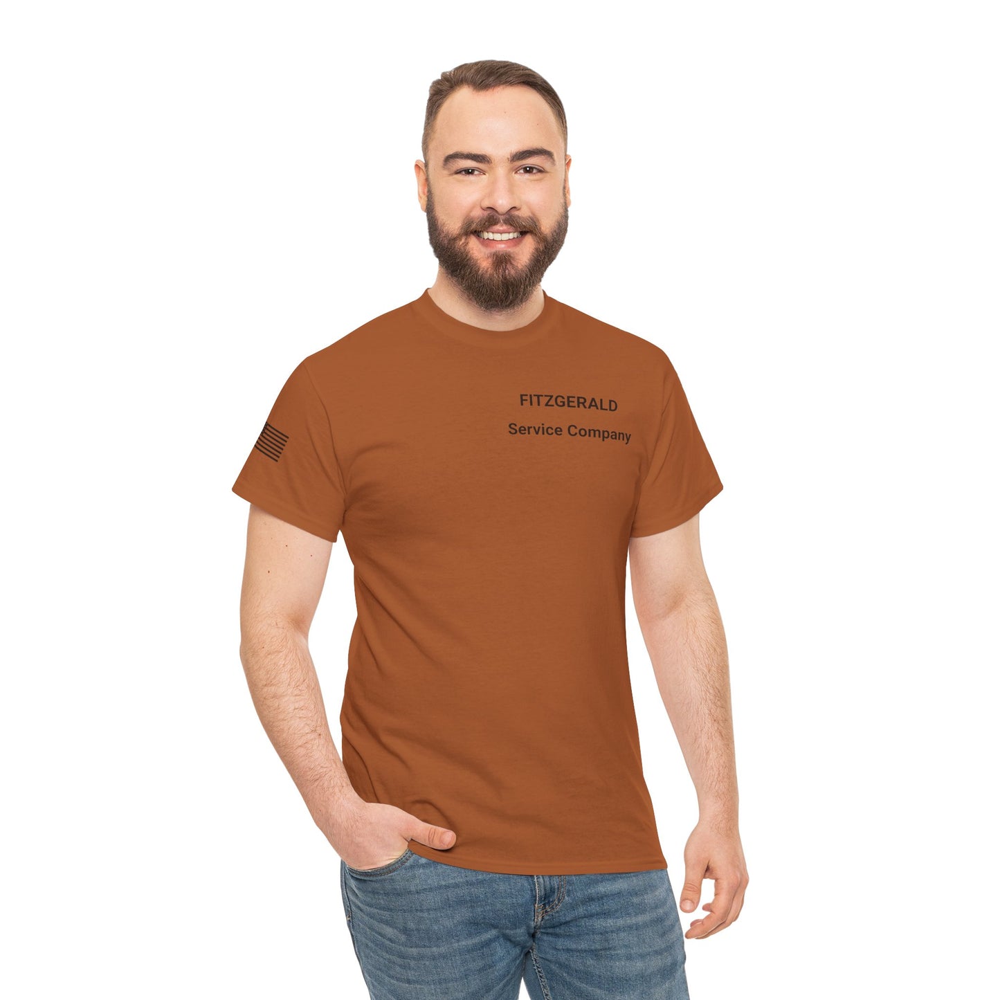 God, Country, Family Tee — Fitzgerald Service Company Graphic T‑Shirt