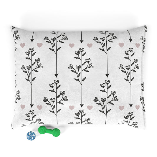 Hearts & Arrows Pet Bed