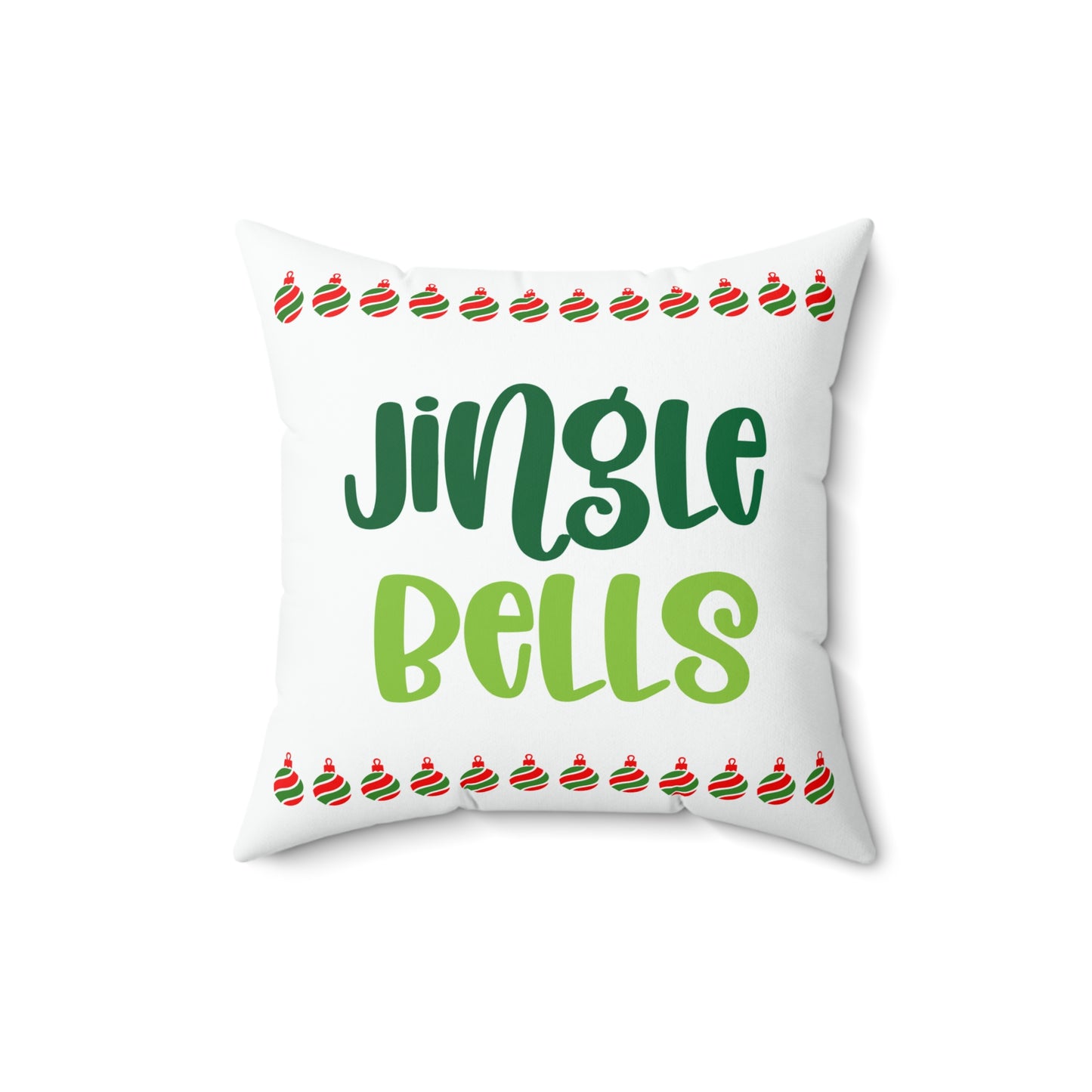 Holiday Decorative Pillow-Jingle Bells