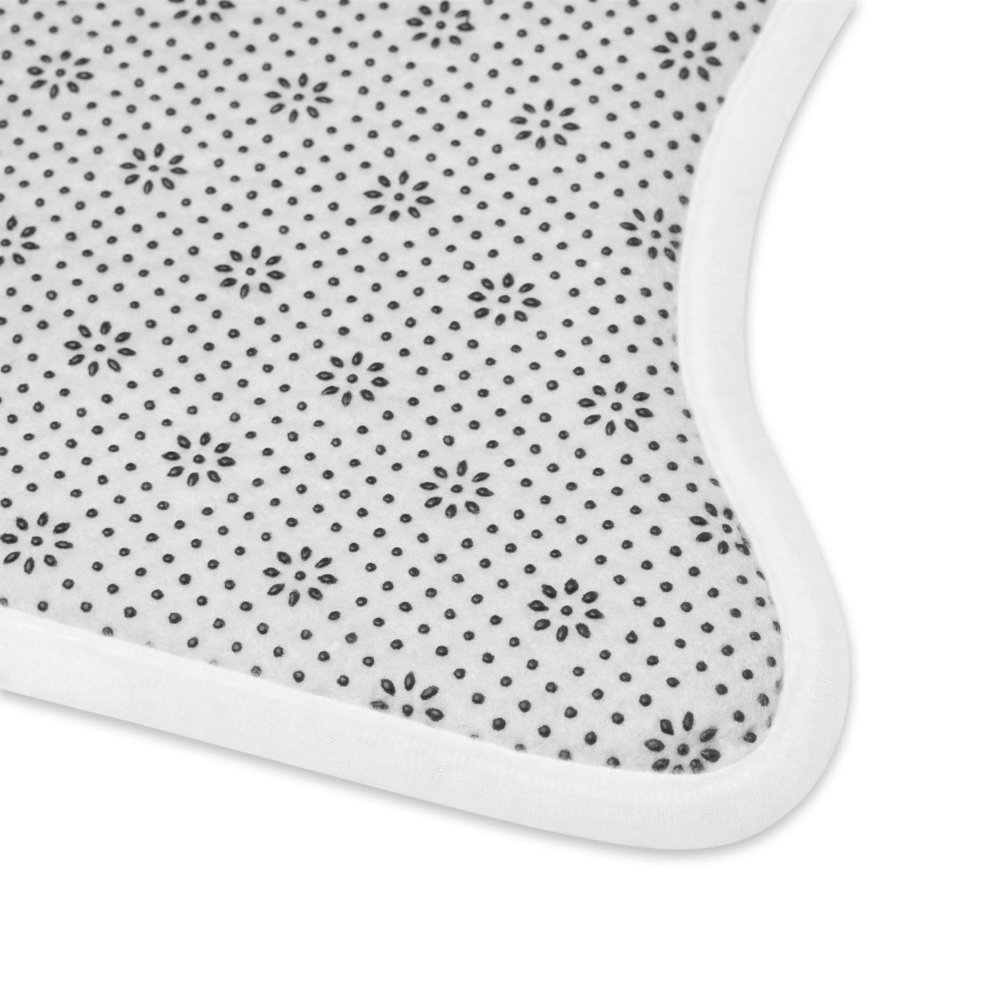 Colorful Flower Pet Feeding Mat, Dog Bowl Mat, Non-Slip Pet Placemat, Cute Puppy Feeding Station, Floral Pet Accessories