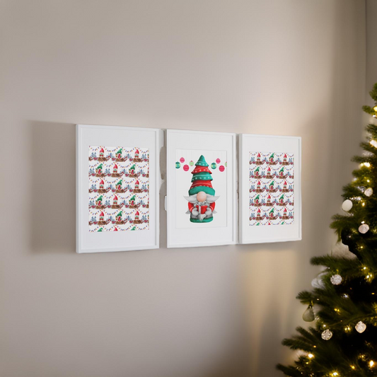 Deck The Halls & Walls- Christmas wall art  to easily transform any room into a holiday wonderland!