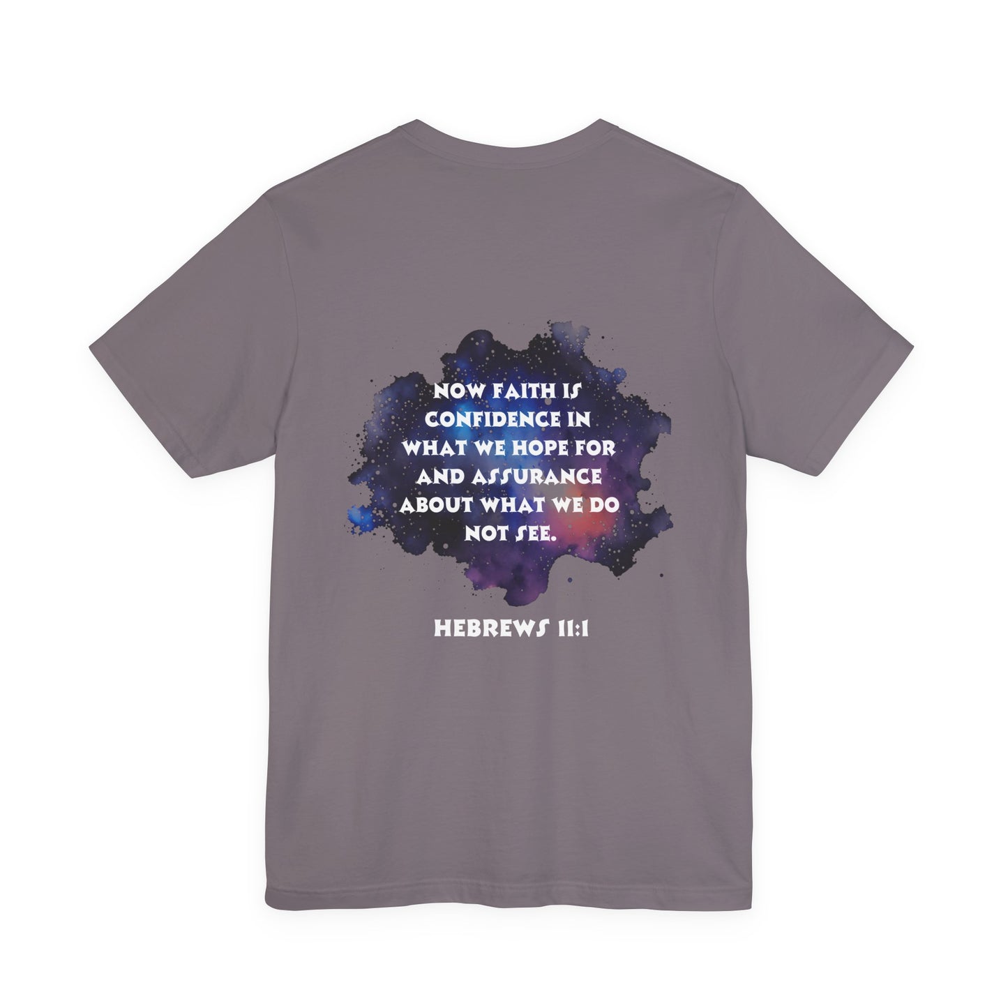 Don’t Stop Believin’ Retro Christian T-Shirt | Hebrews 11:1 Faith Tee