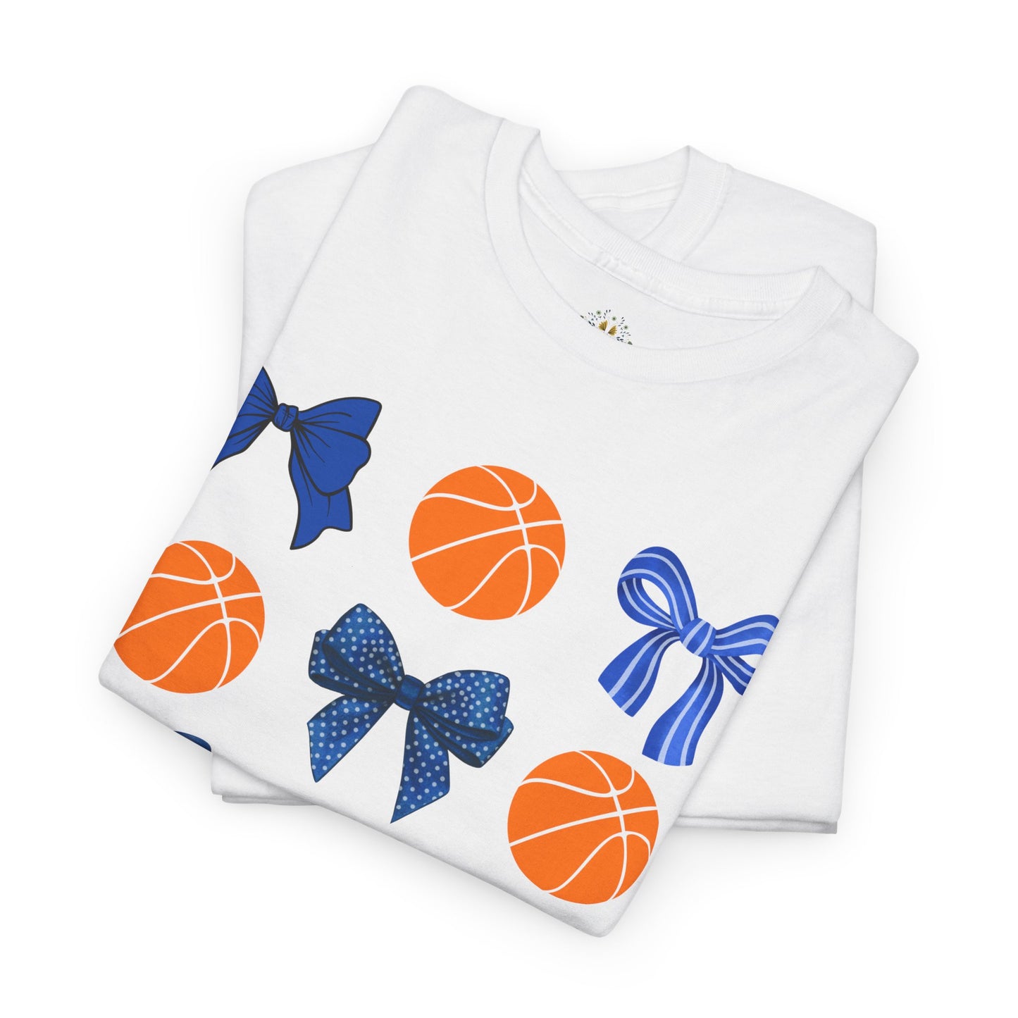 OKC Hoops & Bows Tee – Thunder Edition