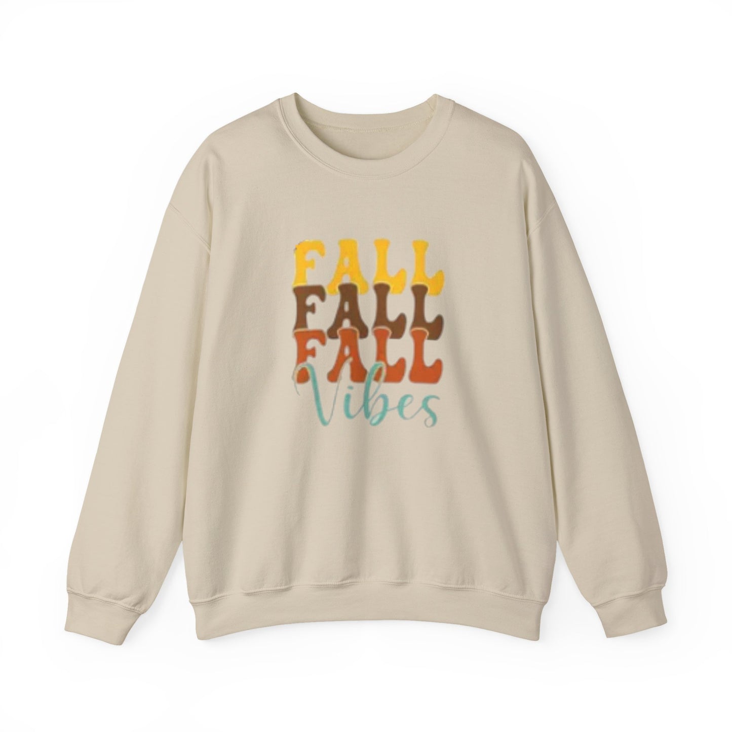 Cozy Fall Vibes Crewneck Sweatshirt, Autumn Fashion, Unisex Pullover, Perfect for Layering, Thanksgiving Gift Idea