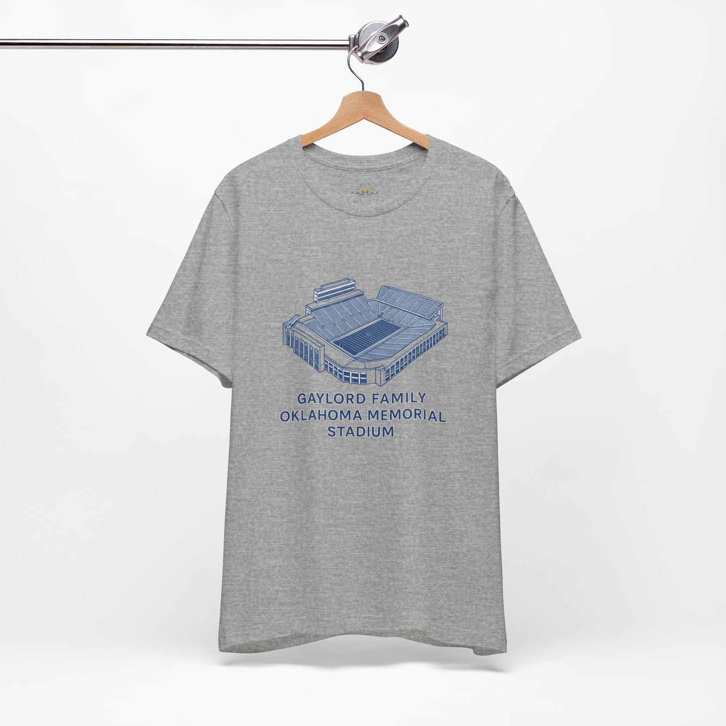College Stadium Graphic Tee - Gaylord Family Oklahoma Memorial Stadium