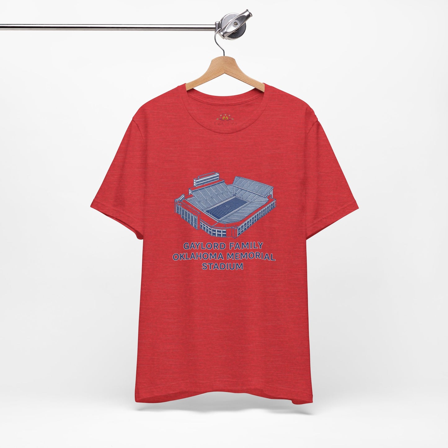 Gaylord Family Oklahoma Memorial Stadium Tribute Tee -  Short Sleeve