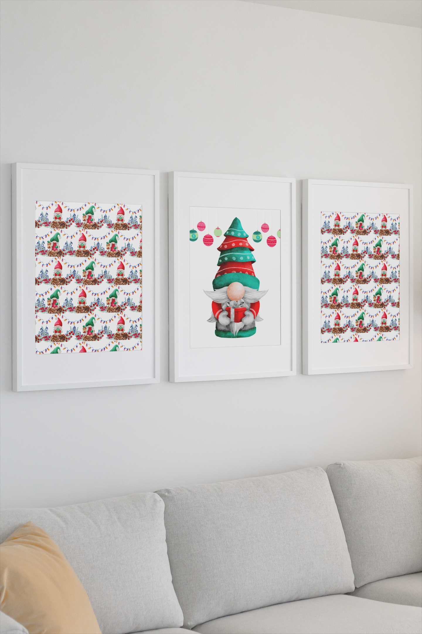 Deck The Halls & Walls- Christmas wall art  to easily transform any room into a holiday wonderland!