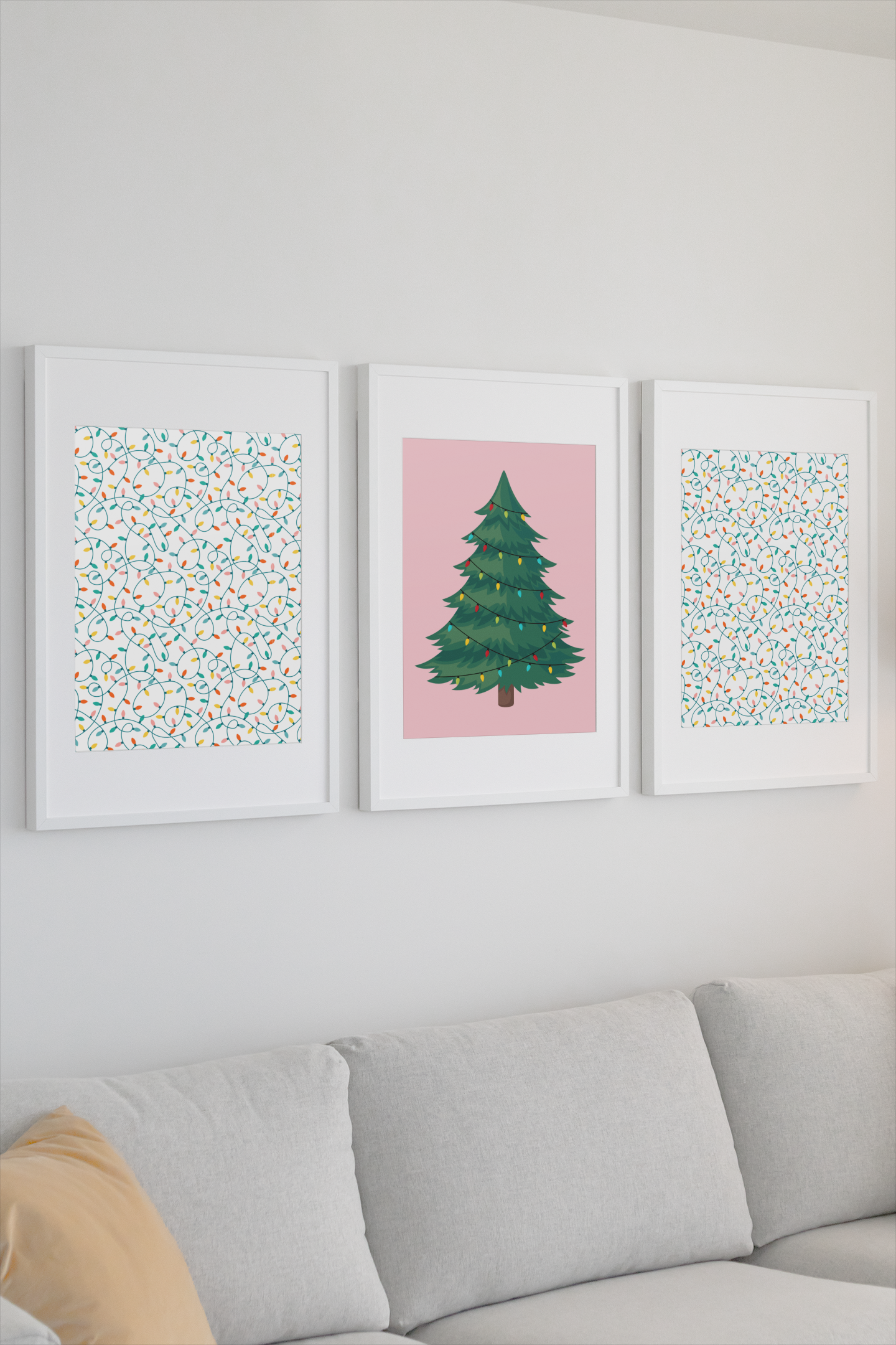 Deck The Halls & Walls- Christmas wall art  to easily transform any room into a holiday wonderland!